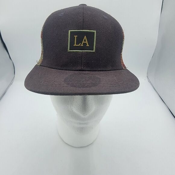 Snapback Accessories - La Baseball Cap, Womens, Camo, Snap Back, New No Tags Mens Hat